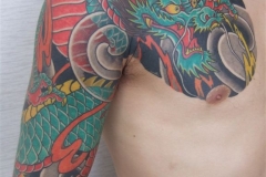 Dragon arm Tattoo